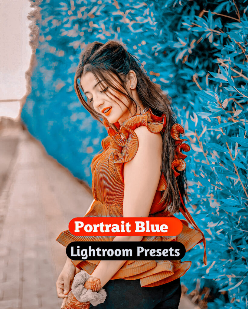 Portrait Blue Lightroom Preset 100% Working 2024