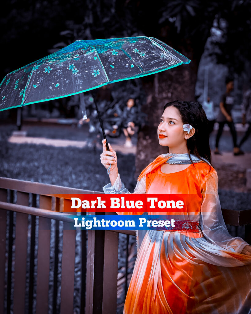 Dark Blue Lightroom Preset Download Free Trending