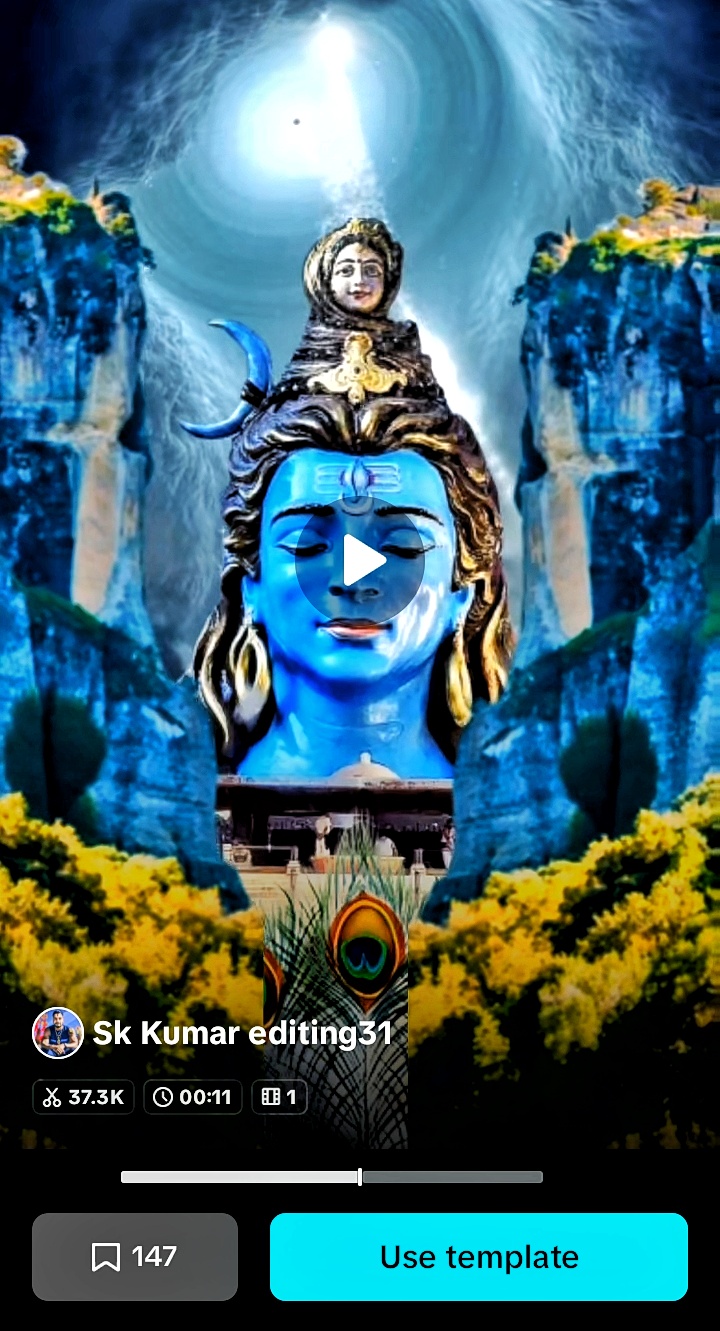 Har Har Mahadev CapCut Template Link 