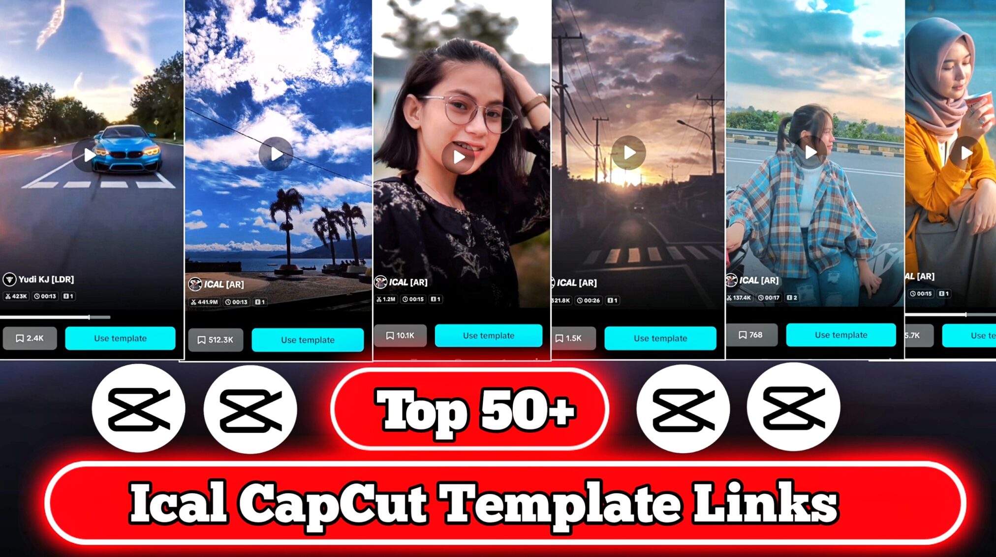 Top 50+ Ical CapCut Template Link 2024