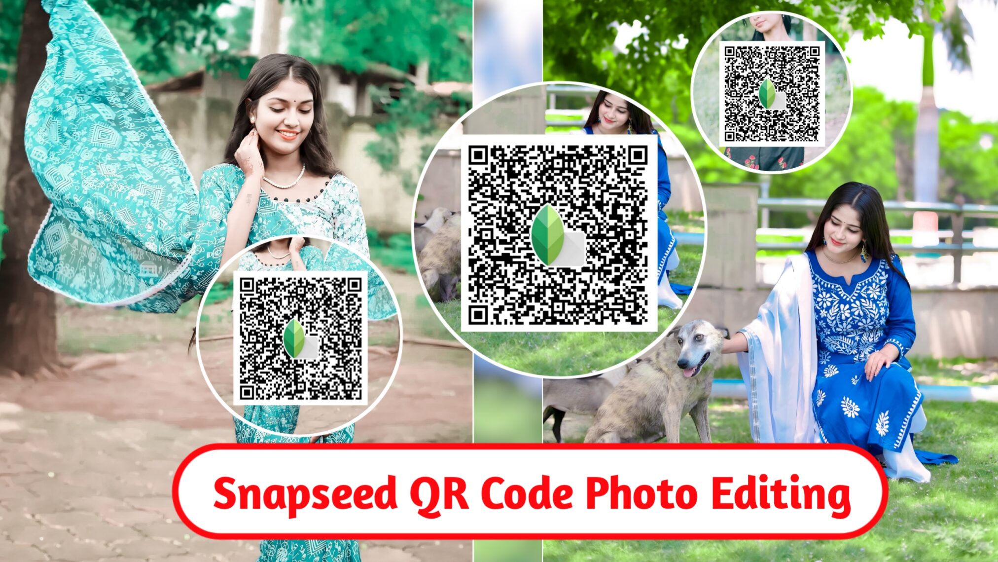 Snapseed QR Code Photo Editing Tutorial