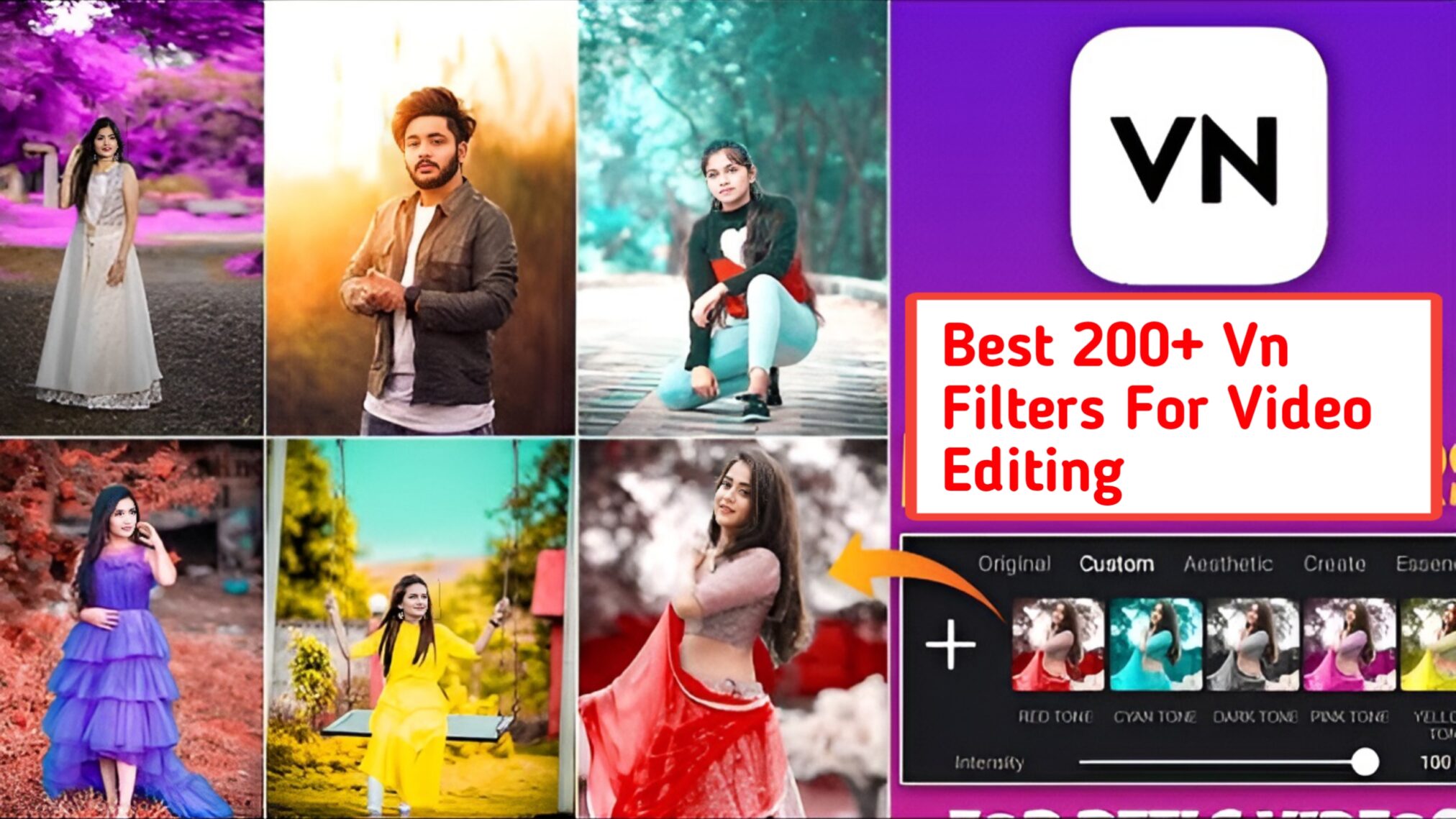 Best 200+ Vn Filter For Video Editing