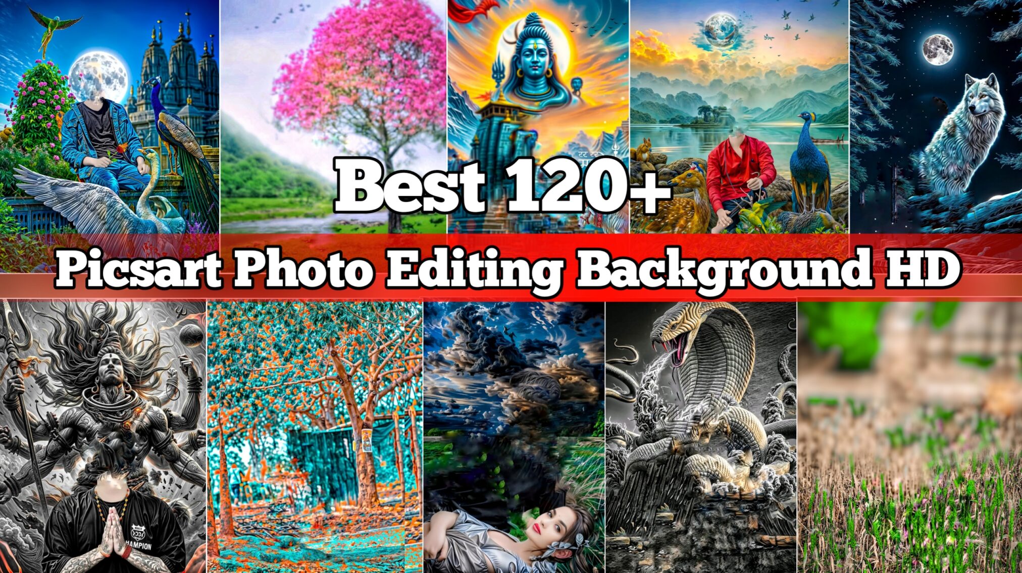 Best 120+ Picsart Photo Editing Background Images HD