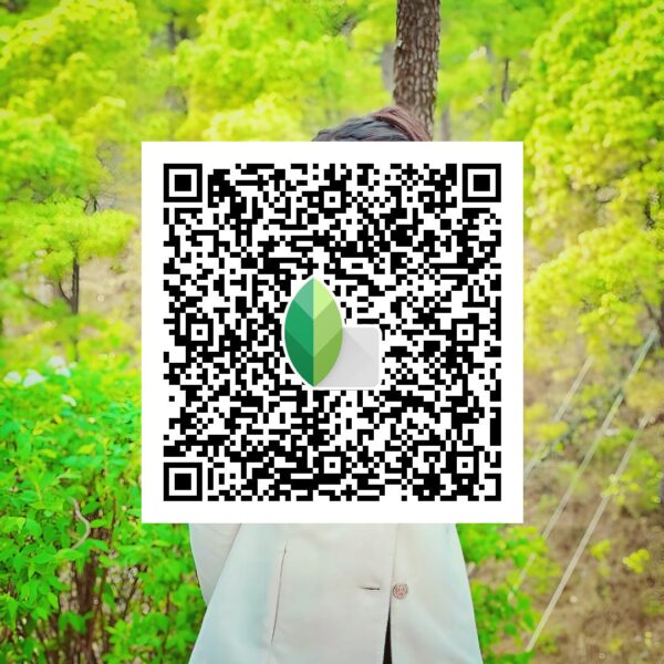 Green Snapseed QR Code 