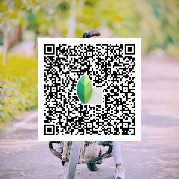 Yellow Snapseed QR Code Preset HD 