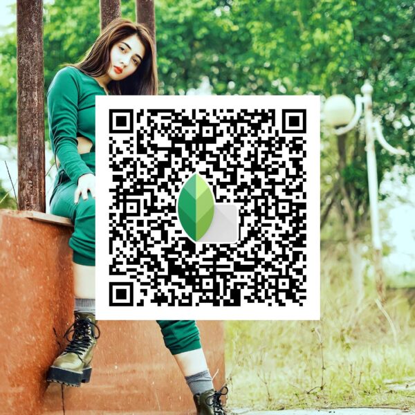 Snapseed QR Code Preset Dark Green 