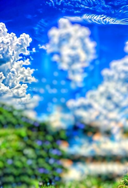 Sky Blue Green Blur Picsart CB Background 