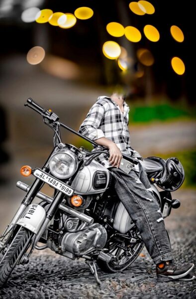 Bike And Head Cut Boy CB Picsart Background Free 