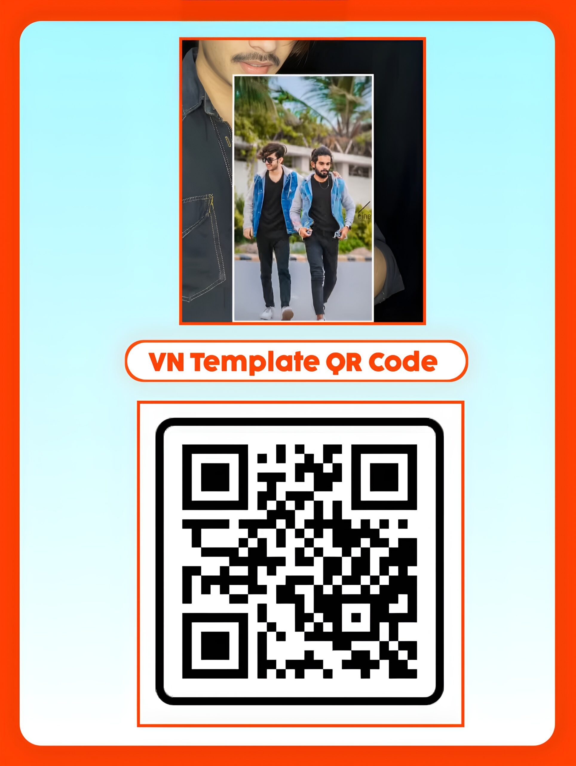 Jab Tak Tum Mere Saath Ho Vn Template QR Code 