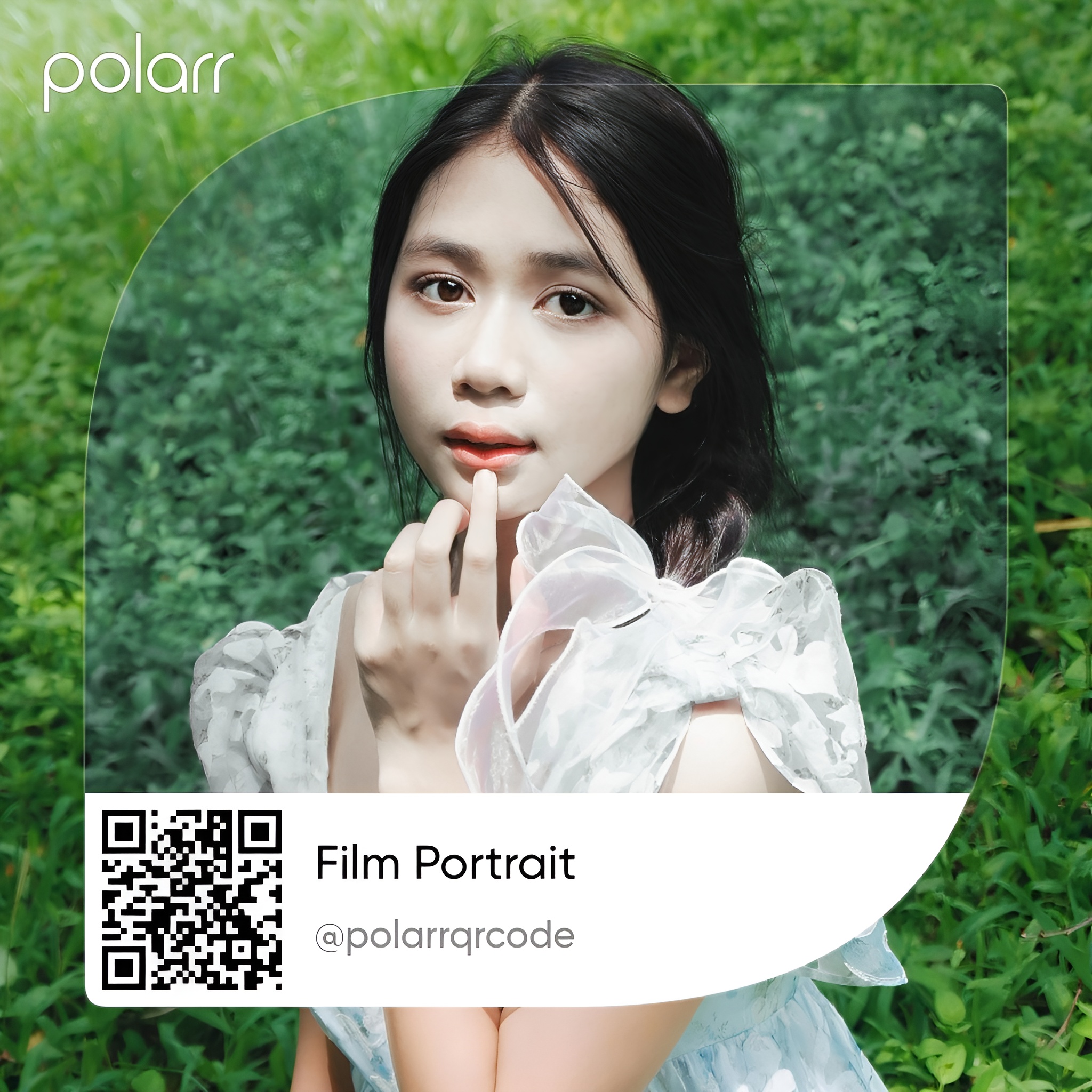 Film Portrait Polarr QR Code 