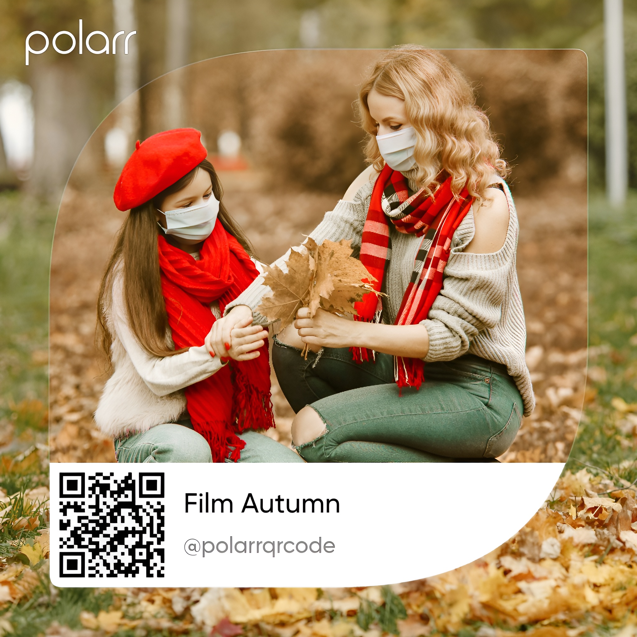 Film Autumn Polarr QR Code Filter 